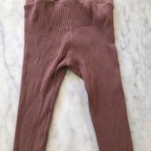 Zara girls ribbed leggings